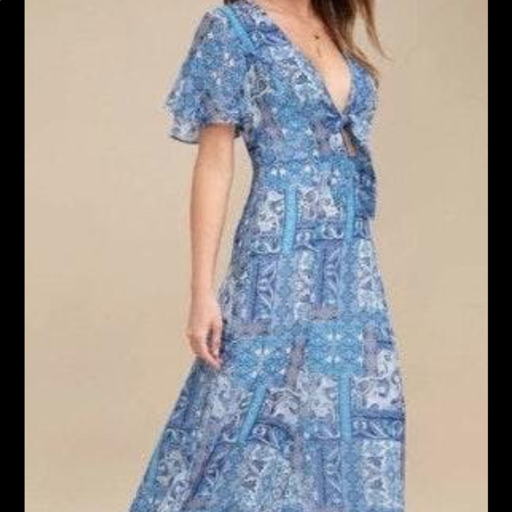 Lulus maxi dress
